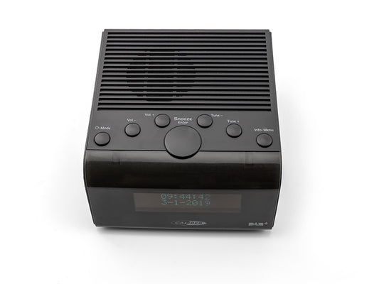 Caliber HCG011DAB – Digitales Radiowecker mit UKW und DAB+ (Schwarz)