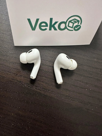Apple AirPods Pro 2 – Hülle leicht verkratzt – USB-C – Ohne Box – Ersatz-Ohrstöpsel XS-L - Vekoshop