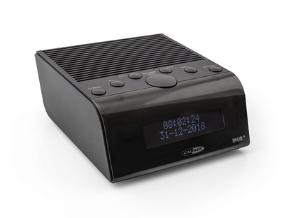 Caliber HCG011DAB – Digitales Radiowecker mit UKW und DAB+ (Schwarz)