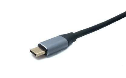 SYSTEM-S USB 3.1 Gen 2 Kabel 100 cm Typ C Stecker zu Buchse 10 Gbit/s 100W