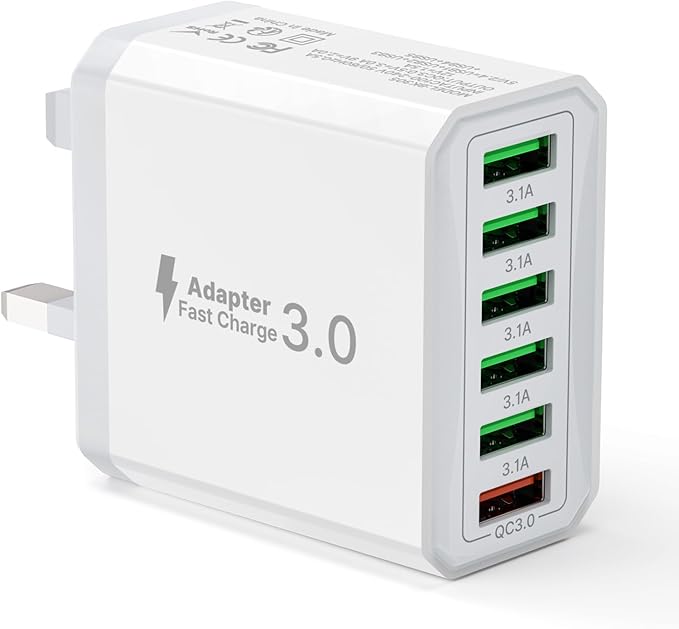 Tupneuf 33W – 6-in-1-USB-Multiport-Ladegerät