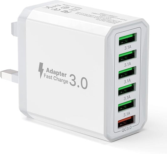 Tupneuf 33W – 6-in-1-USB-Multiport-Ladegerät