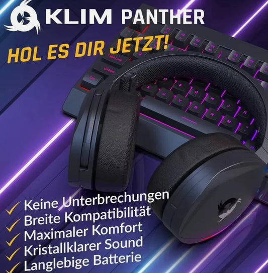 KLIM Panther RGB – Wireless Gaming-Headset für PS4, PS5, Switch & PC