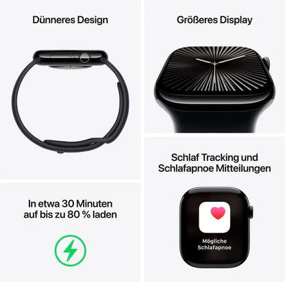 Smartwatch S10 - OLED Always-On Fitness Health Tracker Apple Watch Style NFC