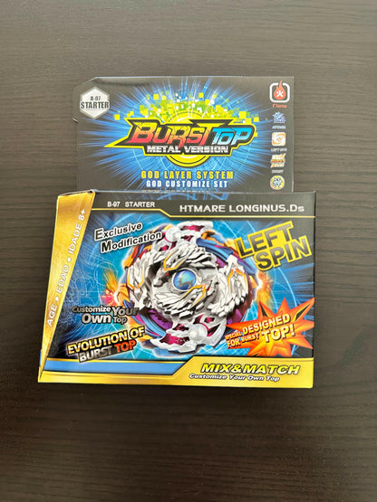 Beyblade Burst B‑97 Nightmare Longinus.Ds – Neu Limitierte Auflage Metal Version - Vekoshop