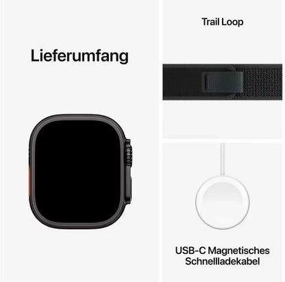 Smartwatch Ultra2 - OLED Dual GPS Fitness Health Tracker Apple Watch Style 49MM