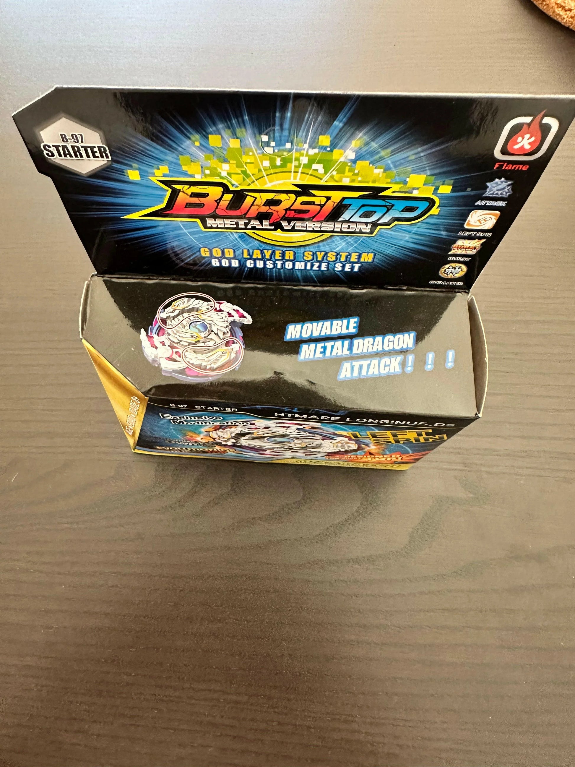 Beyblade Burst B‑97 Nightmare Longinus.Ds – Neu Limitierte Auflage Metal Version - Vekoshop