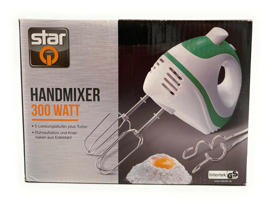 Star Handmixer 300 W – Frullatore a Mano Leggero e Potente.