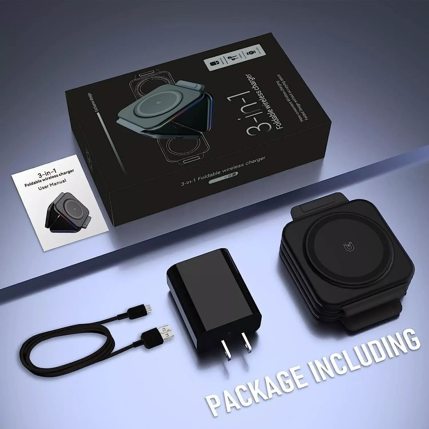 3-in-1 MagSafe Ladestation – iPhone, Apple Watch und AirPods - Vekoshop